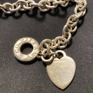 Tiffany & Co Heart Toggle Necklace